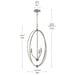 Myhouse Lighting Progress Lighting - P500513-009 - Three Light Foyer Pendant - Jheni - Brushed Nickel