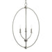 Myhouse Lighting Progress Lighting - P500513-009 - Three Light Foyer Pendant - Jheni - Brushed Nickel