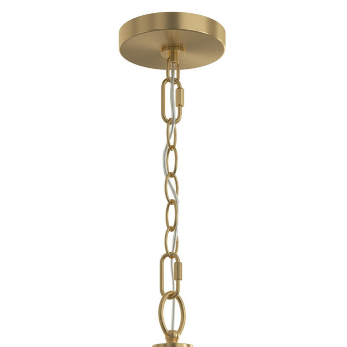 Myhouse Lighting Progress Lighting - P500513-191 - Three Light Foyer Pendant - Jheni - Brushed Gold