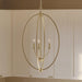 Myhouse Lighting Progress Lighting - P500513-191 - Three Light Foyer Pendant - Jheni - Brushed Gold