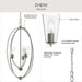 Myhouse Lighting Progress Lighting - P500512-009 - Three Light Foyer Pendant - Jheni - Brushed Nickel