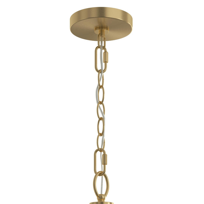 Myhouse Lighting Progress Lighting - P500512-191 - Three Light Foyer Pendant - Jheni - Brushed Gold