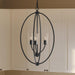 Myhouse Lighting Progress Lighting - P500512-31M - Three Light Foyer Pendant - Jheni - Matte Black