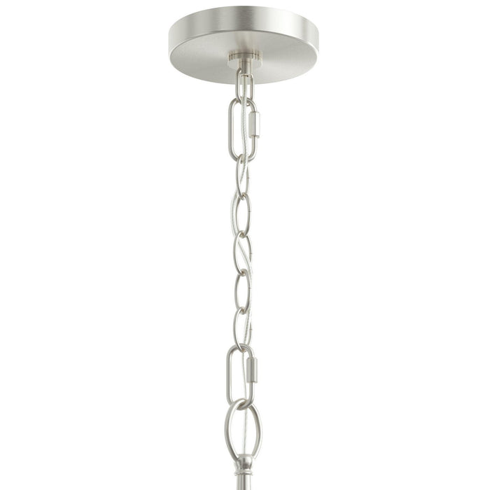 Myhouse Lighting Progress Lighting - P400459-009 - Six Light Chandelier - Jheni - Brushed Nickel