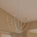 Myhouse Lighting Progress Lighting - P400459-009 - Six Light Chandelier - Jheni - Brushed Nickel