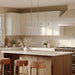 Myhouse Lighting Progress Lighting - P400461-009 - Five Light Linear Chandelier - Jheni - Brushed Nickel