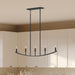 Myhouse Lighting Progress Lighting - P400461-31M - Five Light Linear Chandelier - Jheni - Matte Black