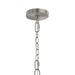 Myhouse Lighting Progress Lighting - P400454-009 - Six Light Chandelier - Jheni - Brushed Nickel