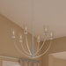 Myhouse Lighting Progress Lighting - P400454-009 - Six Light Chandelier - Jheni - Brushed Nickel