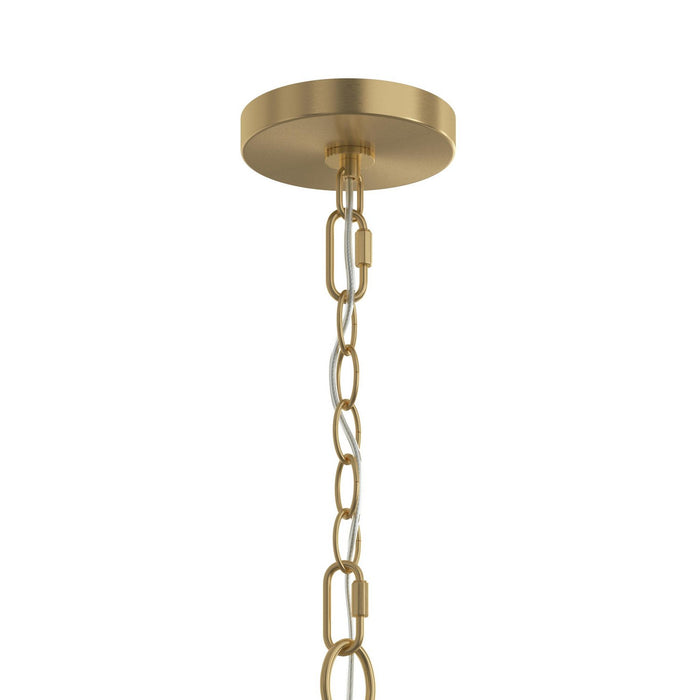 Myhouse Lighting Progress Lighting - P400454-191 - Six Light Chandelier - Jheni - Brushed Gold