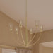 Myhouse Lighting Progress Lighting - P400454-191 - Six Light Chandelier - Jheni - Brushed Gold
