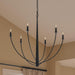 Myhouse Lighting Progress Lighting - P400460-31M - Six Light Chandelier - Jheni - Matte Black
