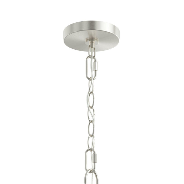 Myhouse Lighting Progress Lighting - P400455-009 - Six Light Chandelier - Jheni - Brushed Nickel