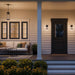 Myhouse Lighting Progress Lighting - P560393-31M - One Light Outdoor Wall Mount - Kagen - Matte Black