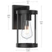 Myhouse Lighting Progress Lighting - P560393-31M - One Light Outdoor Wall Mount - Kagen - Matte Black