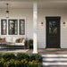 Myhouse Lighting Progress Lighting - P560393-31M - One Light Outdoor Wall Mount - Kagen - Matte Black