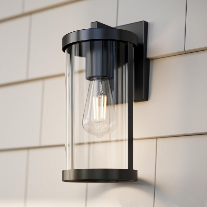 Myhouse Lighting Progress Lighting - P560394-31M - One Light Outdoor Wall Mount - Kagen - Matte Black