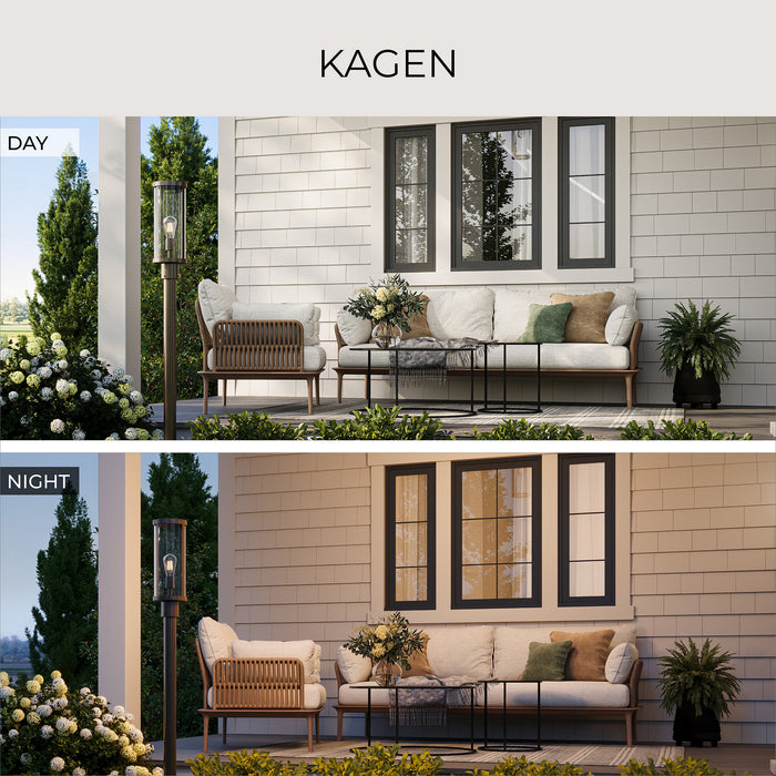 Myhouse Lighting Progress Lighting - P540112-020 - One Light Outdoor Post Mount - Kagen - Antique Bronze
