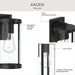 Myhouse Lighting Progress Lighting - P560396-31M - One Light Outdoor Wall Mount - Kagen - Matte Black