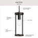 Myhouse Lighting Progress Lighting - P550145-020 - One Light Outdoor Pendant - Kagen - Antique Bronze