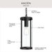 Myhouse Lighting Progress Lighting - P550145-31M - One Light Outdoor Pendant - Kagen - Matte Black