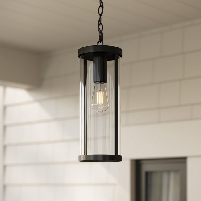 Myhouse Lighting Progress Lighting - P550145-31M - One Light Outdoor Pendant - Kagen - Matte Black