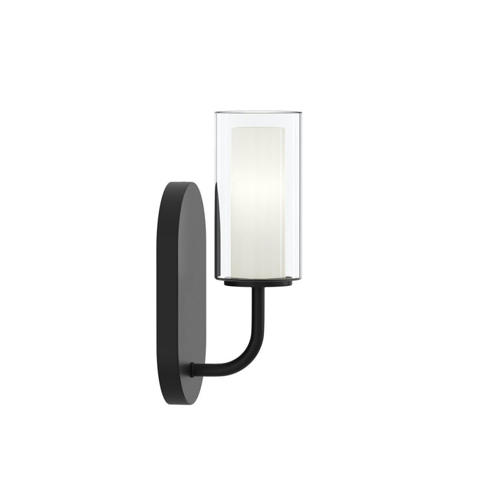 Myhouse Lighting Progress Lighting - P710158-31M - One Light Wall Sconce - Mack - Matte Black