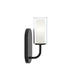 Myhouse Lighting Progress Lighting - P710158-31M - One Light Wall Sconce - Mack - Matte Black