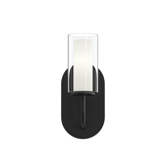 Myhouse Lighting Progress Lighting - P710158-31M - One Light Wall Sconce - Mack - Matte Black