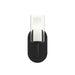 Myhouse Lighting Progress Lighting - P710158-31M - One Light Wall Sconce - Mack - Matte Black
