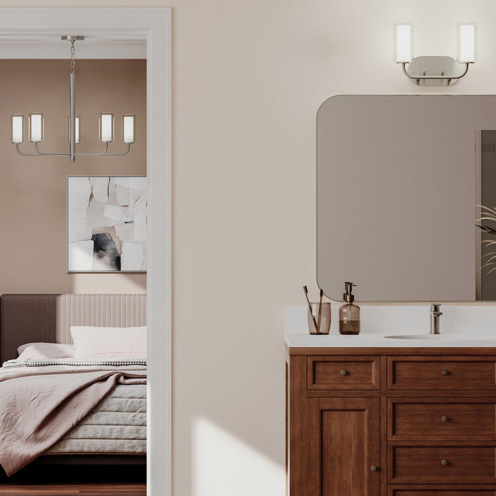 Myhouse Lighting Progress Lighting - P300575-009 - Two Light Bath Vanity - Mack - Brushed Nickel