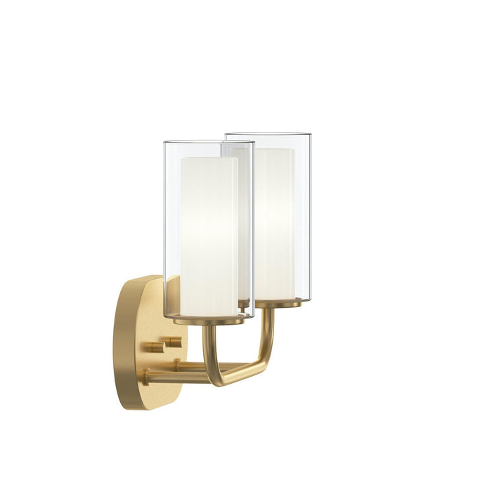 Myhouse Lighting Progress Lighting - P300575-191 - Two Light Bath Vanity - Mack - Brushed Gold