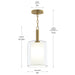 Myhouse Lighting Progress Lighting - P500515-191 - One Light Pendant - Mack - Brushed Gold