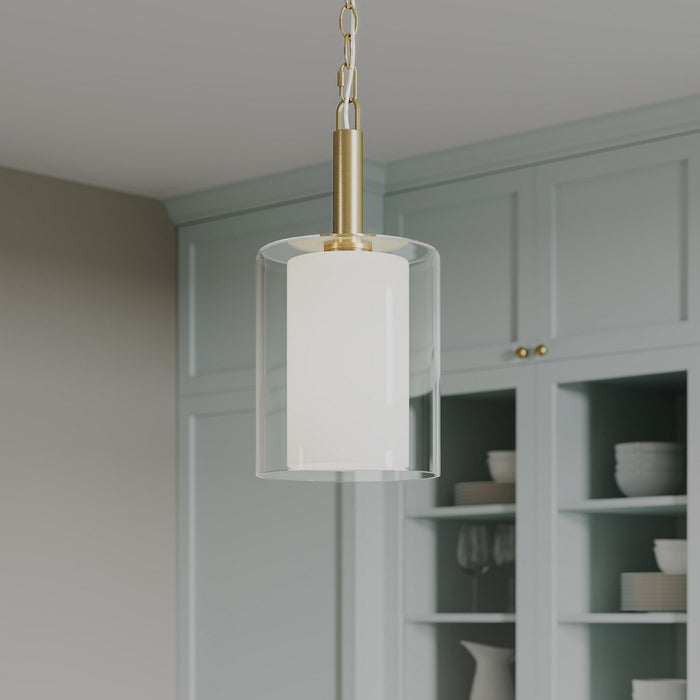 Myhouse Lighting Progress Lighting - P500515-191 - One Light Pendant - Mack - Brushed Gold