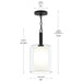 Myhouse Lighting Progress Lighting - P500515-31M - One Light Pendant - Mack - Matte Black