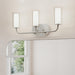 Myhouse Lighting Progress Lighting - P300576-009 - Three Light Bath Vanity - Mack - Brushed Nickel