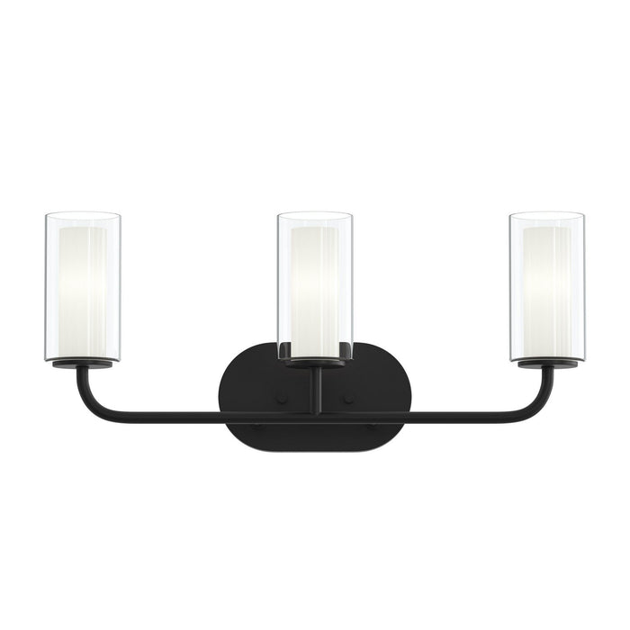 Myhouse Lighting Progress Lighting - P300576-31M - Three Light Bath Vanity - Mack - Matte Black