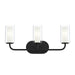 Myhouse Lighting Progress Lighting - P300576-31M - Three Light Bath Vanity - Mack - Matte Black