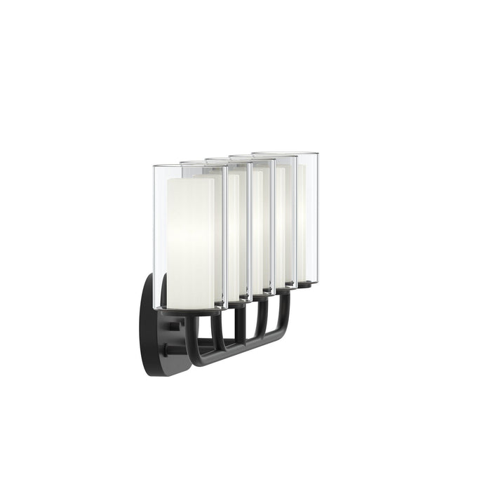 Myhouse Lighting Progress Lighting - P300576-31M - Three Light Bath Vanity - Mack - Matte Black