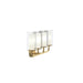 Myhouse Lighting Progress Lighting - P300577-191 - Four Light Bath Vanity - Mack - Brushed Gold