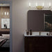 Myhouse Lighting Progress Lighting - P300577-191 - Four Light Bath Vanity - Mack - Brushed Gold