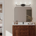 Myhouse Lighting Progress Lighting - P300577-31M - Four Light Bath Vanity - Mack - Matte Black