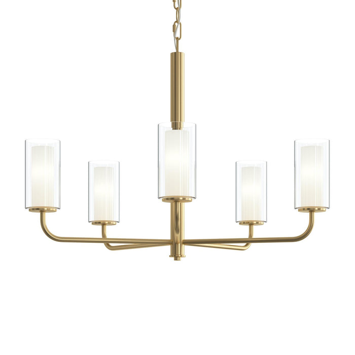 Myhouse Lighting Progress Lighting - P400475-191 - Five Light Chandelier - Mack - Brushed Gold