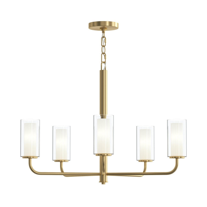 Myhouse Lighting Progress Lighting - P400475-191 - Five Light Chandelier - Mack - Brushed Gold