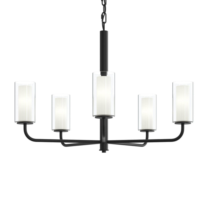 Myhouse Lighting Progress Lighting - P400475-31M - Five Light Chandelier - Mack - Matte Black