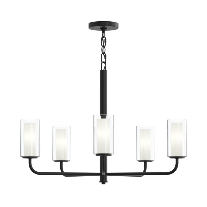 Myhouse Lighting Progress Lighting - P400475-31M - Five Light Chandelier - Mack - Matte Black