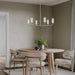 Myhouse Lighting Progress Lighting - P400477-009 - Six Light Chandelier - Mack - Brushed Nickel