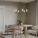 Myhouse Lighting Progress Lighting - P400477-31M - Six Light Chandelier - Mack - Matte Black