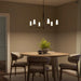 Myhouse Lighting Progress Lighting - P400477-31M - Six Light Chandelier - Mack - Matte Black