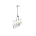 Myhouse Lighting Progress Lighting - P400476-009 - Five Light Linear Chandelier - Mack - Brushed Nickel